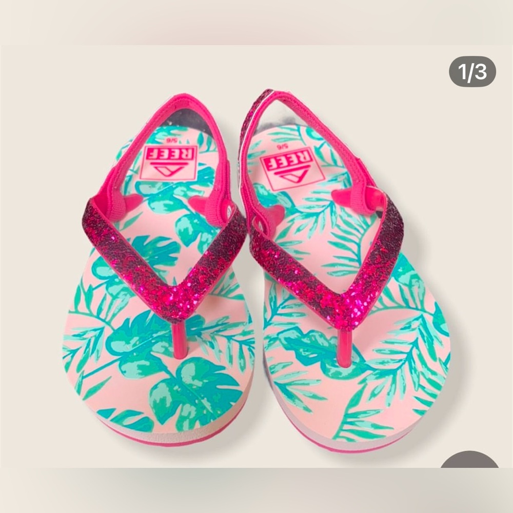 Reef sparkle sandals
